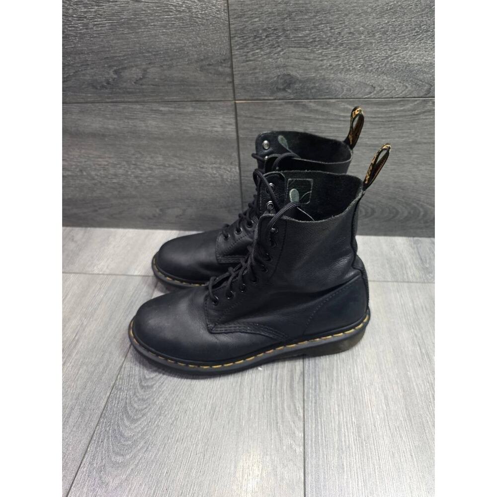 Dr. Martens Doc Martens 1460 Ambassador Blk Leather Lace Up Boots Size 8 S000151 - Picture 5 of 13